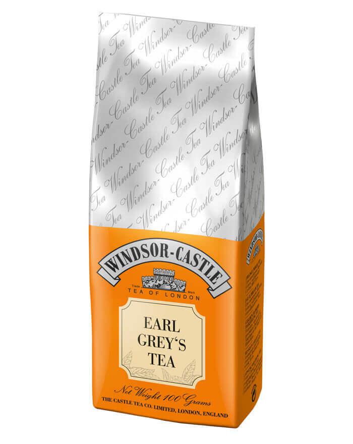 Windsor-Castle: Earl Grey's Tea 100g Tüte: Entdecken Sie den Windsor-Castle Earl Grey's Tea, eine exquisite Mischung aus...