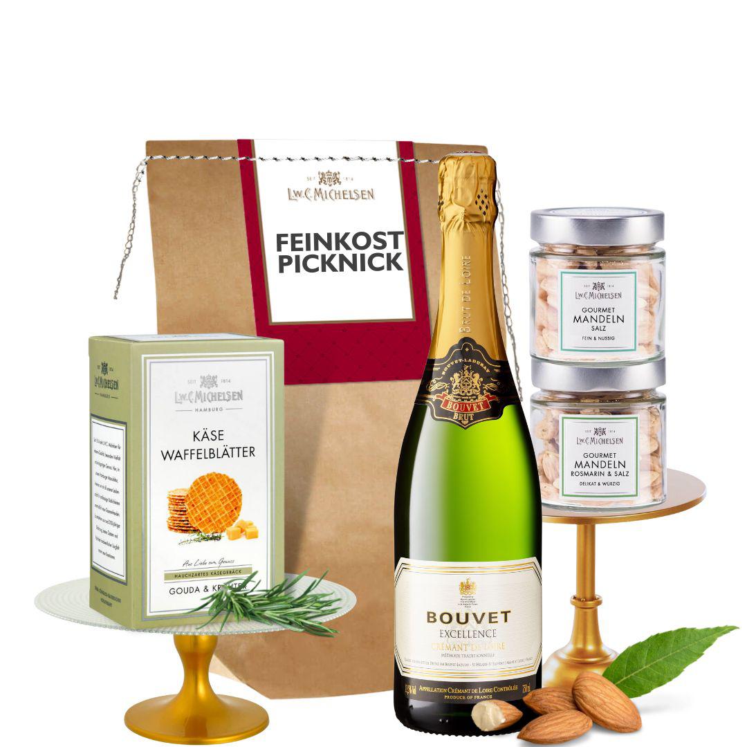 Feinkost-Picknick - Geschenkbox: Perfekte Begleiter für ein stilvolles Picknick