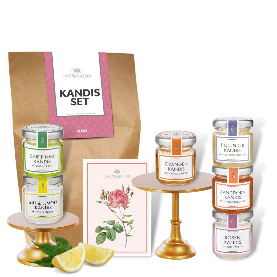 Mini Kandis - Geschenktüte: Sechs raffinierte Sorten für süße Genussmomente