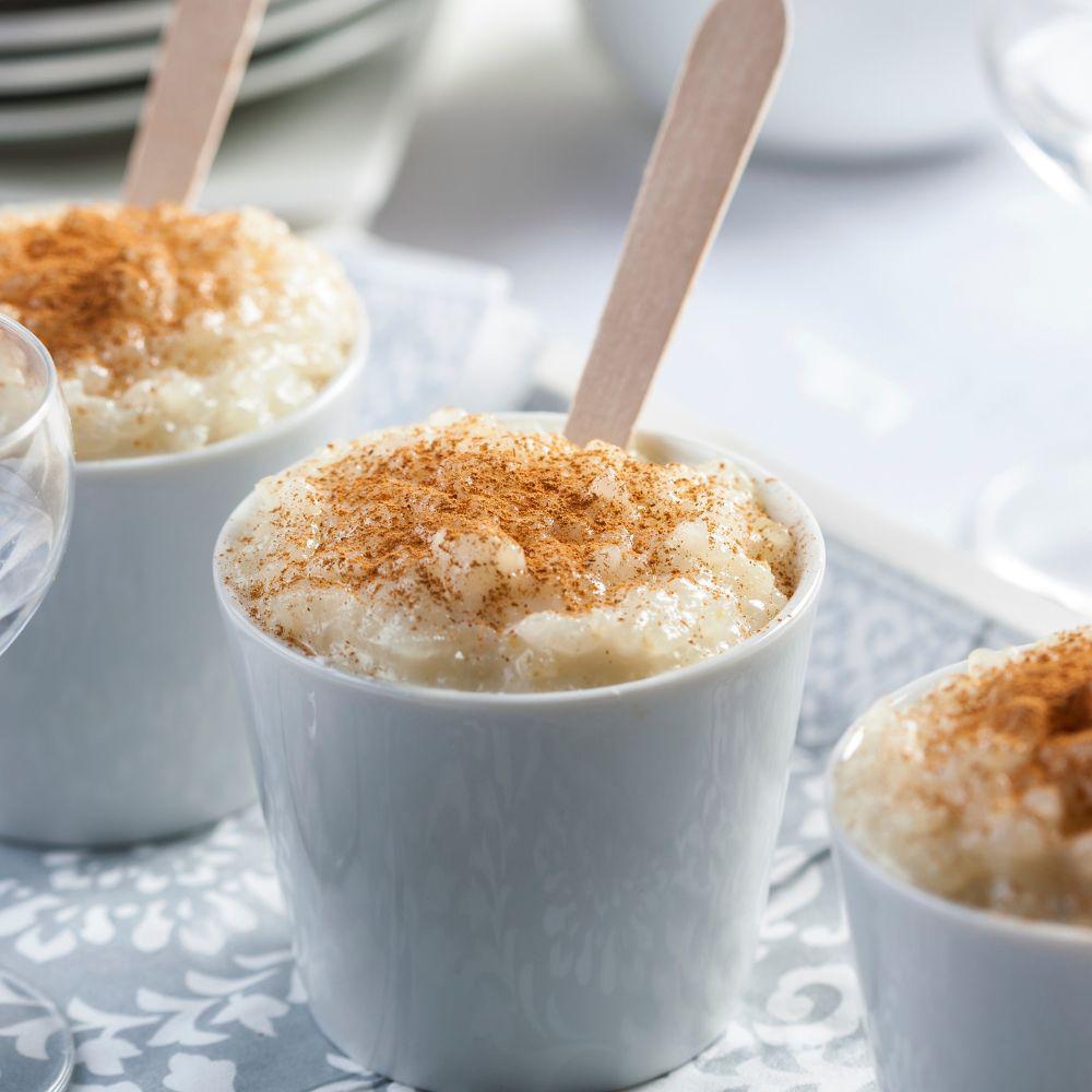 Weihnachts Milchreis mit Bratapfel