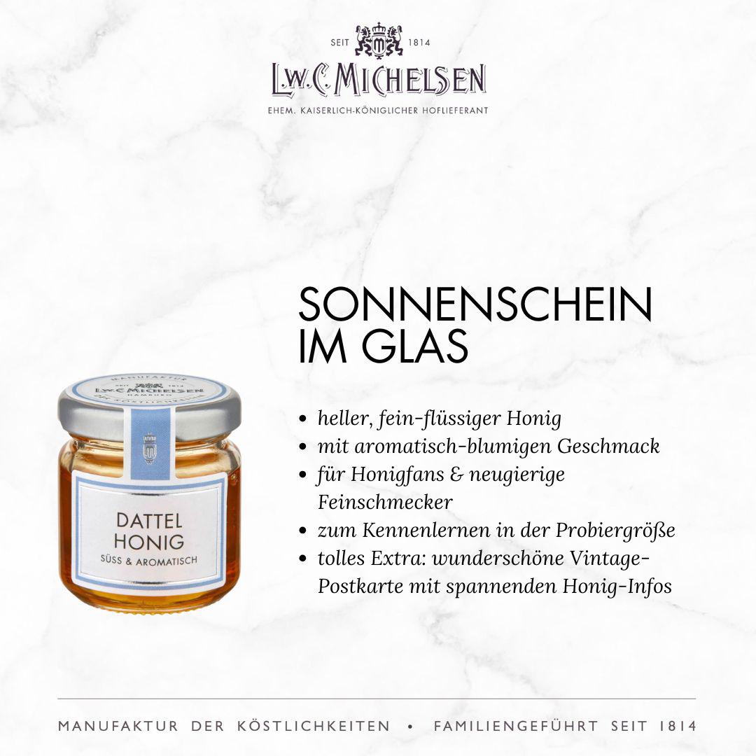Mini Honig - Geschenktüte: Entdecke die Vielfalt mit sechs ausgewählten Honigsorten