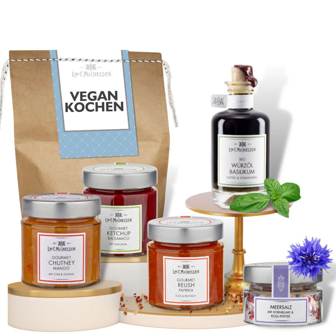 Vegan Kochen - Geschenktüte: Vegane Köstlichkeiten für die kreative Küche