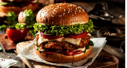 BBQ-Burger mit Zwiebel Confit & Cheddar – saftig, würzig und voller Geschmack