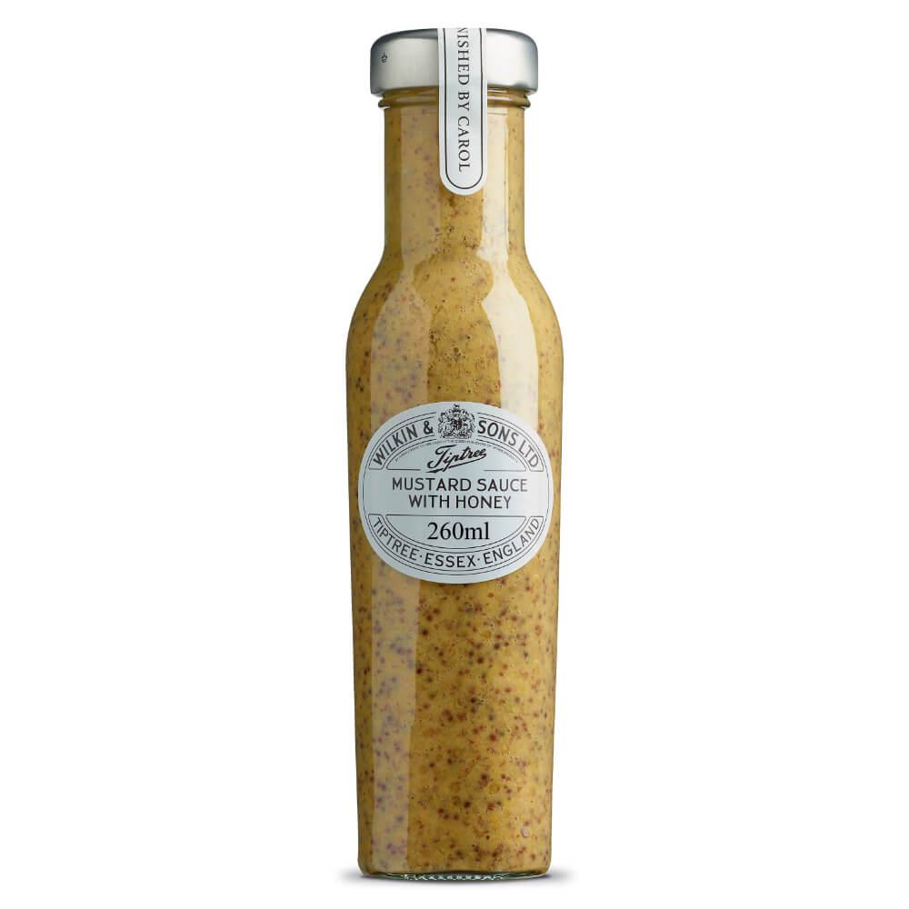 W&S Sauce Mustard 260ml Flasche: Entdecken Sie die exquisite W&S Sauce Mustard von Wilkin & Sons, eine delikate Senfsauce...