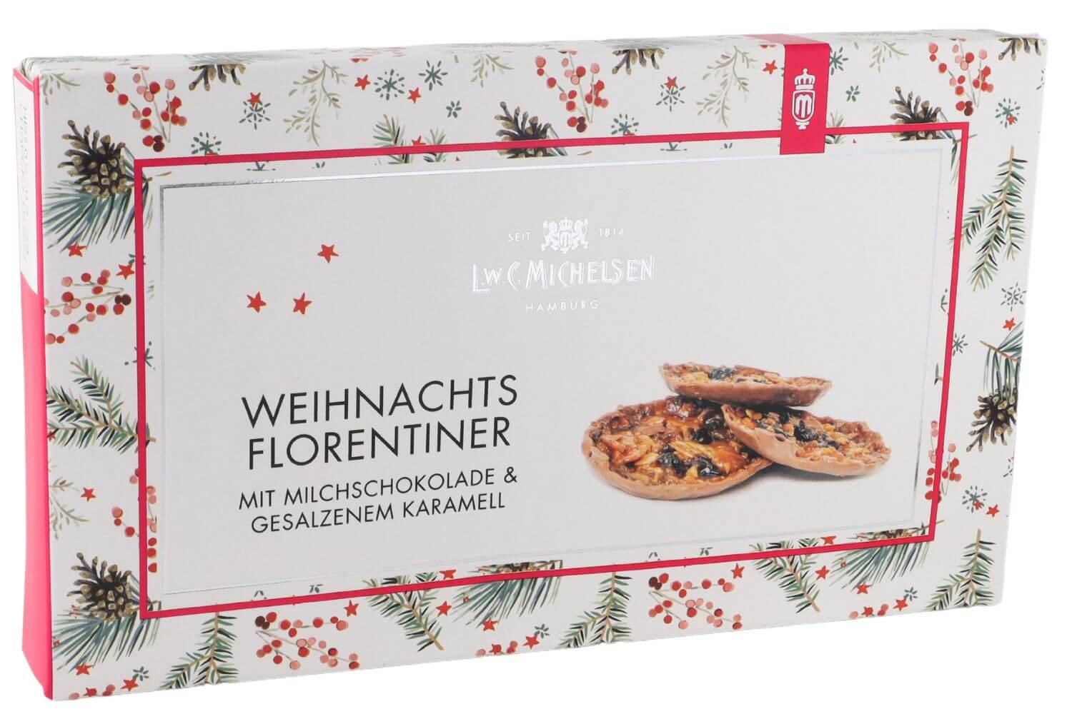 Weihnachts-Florentiner mit Milchschokolade & salzigem Karamell: Unsere Weihnachts-Florentiner mit Milchschokolade und...