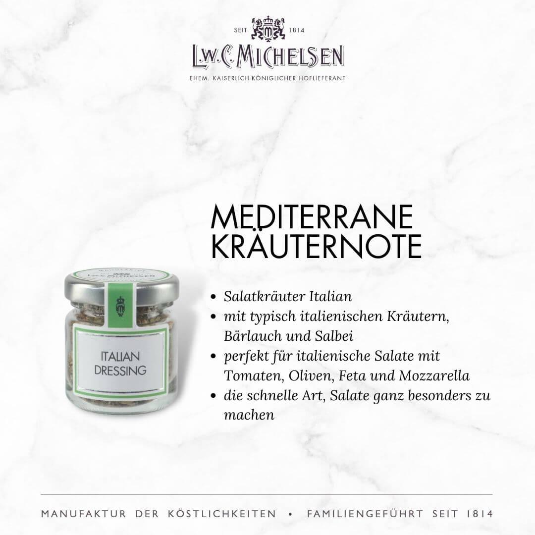 Food-Geschenk-Set Salatglück - Geschenkschachtel: Feinste Dressings und Öle für Salatliebhaber