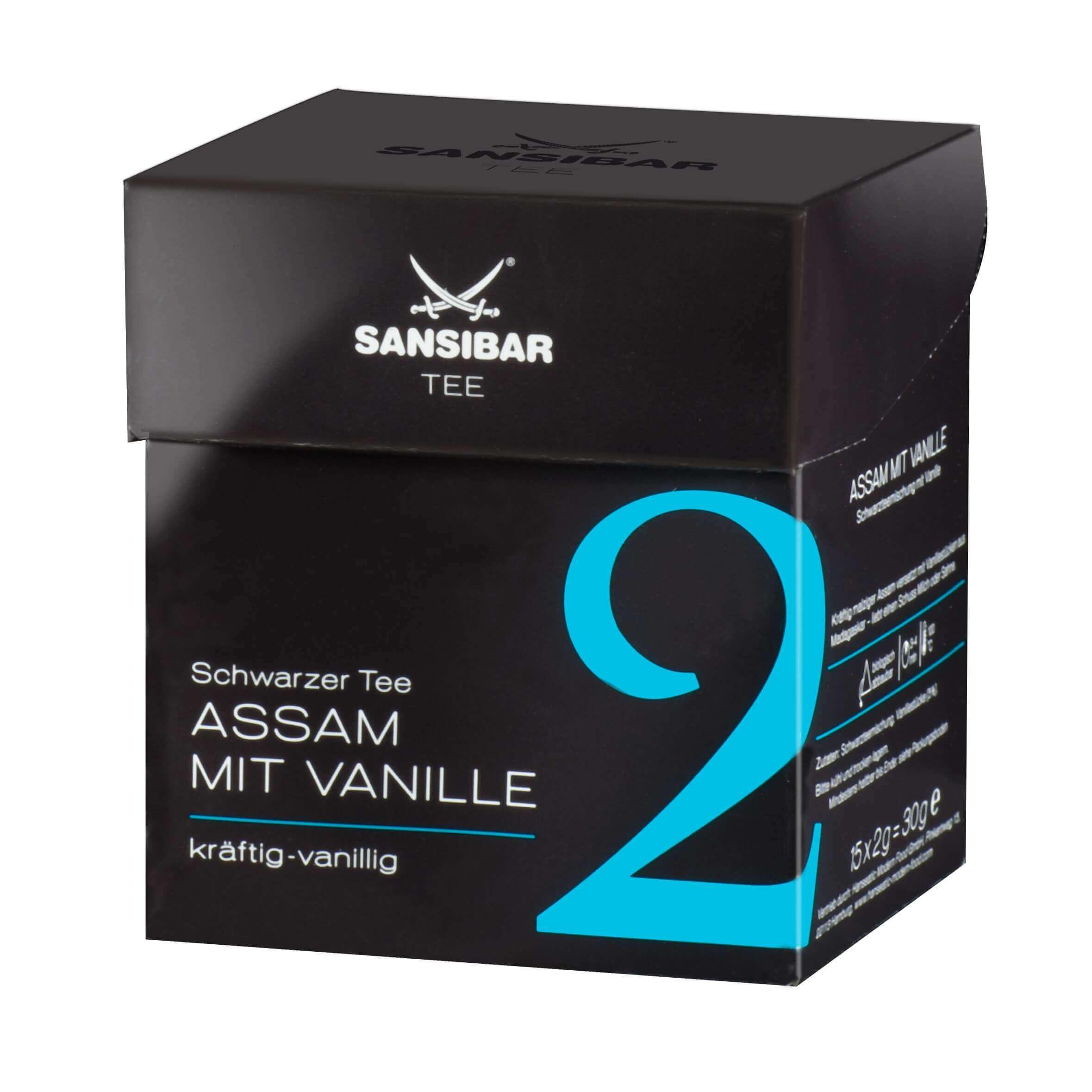 Sansibar: Assam Und Vanille Nr. 2: Sansibar: Assam und Vanille Nr. 2 ist eine exquisite Teemischung, die kräftigen, malzigen...