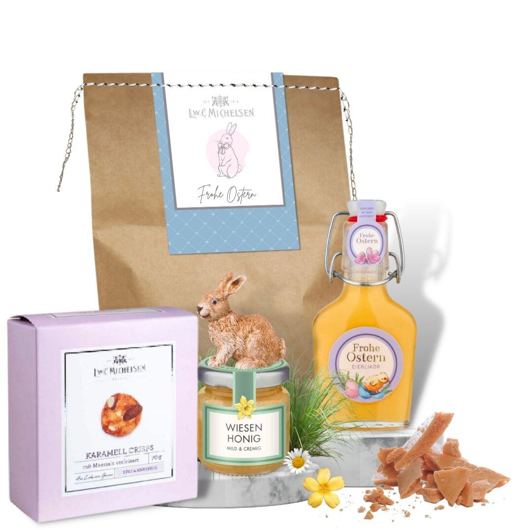 Frohe Ostern - Geschenktüte: Köstliche Leckereien für das Osterfest