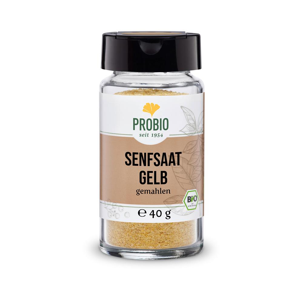 Probio: Senfsaat gelb gemahlen 40g Glas (BIO): Probio: Senfsaat gelb gemahlen 40g Glas (BIO)

Unsere gelbe Senfsaat, fein...
