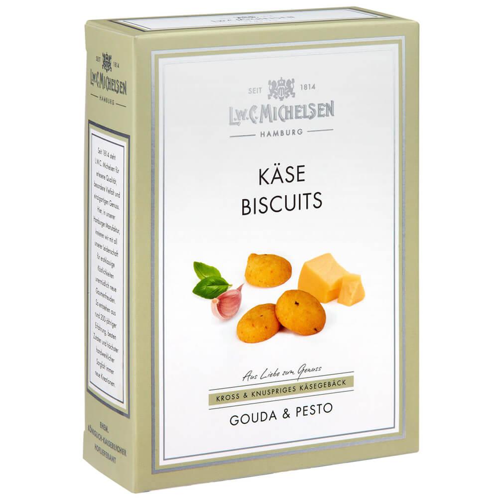 Käse-Biscuits mit Pesto: Tauchen Sie ein in die Welt des Genusses mit unseren Käse-Biscuits mit Pesto. Dieses knusprige...
