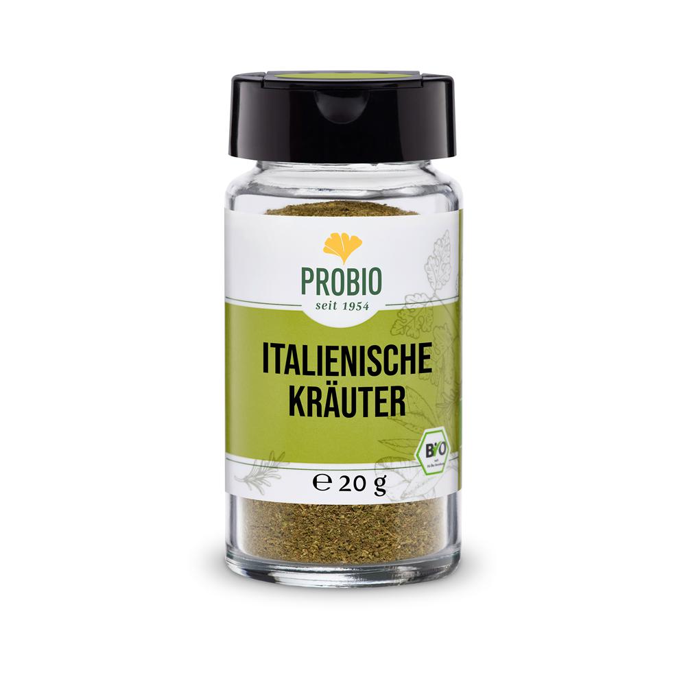 Probio: Italienische Kräuter 20g Glas (BIO): Tauchen Sie ein in die Welt der italienischen Küche mit unserer PROBIO...
