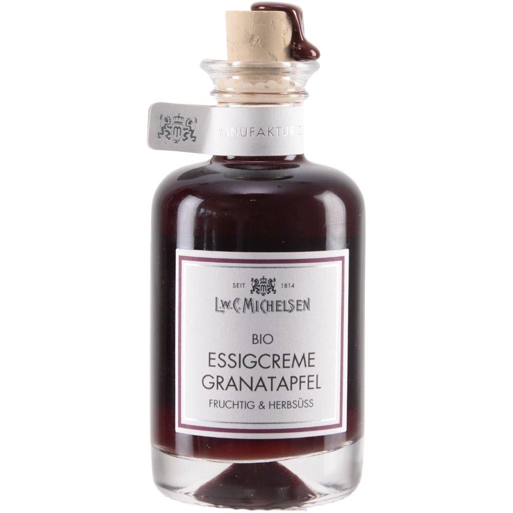 BIO Granatapfel-Essigcreme in Apothekerflasche: Tauchen Sie ein in die Welt der feinen Aromen mit unserer BIO...