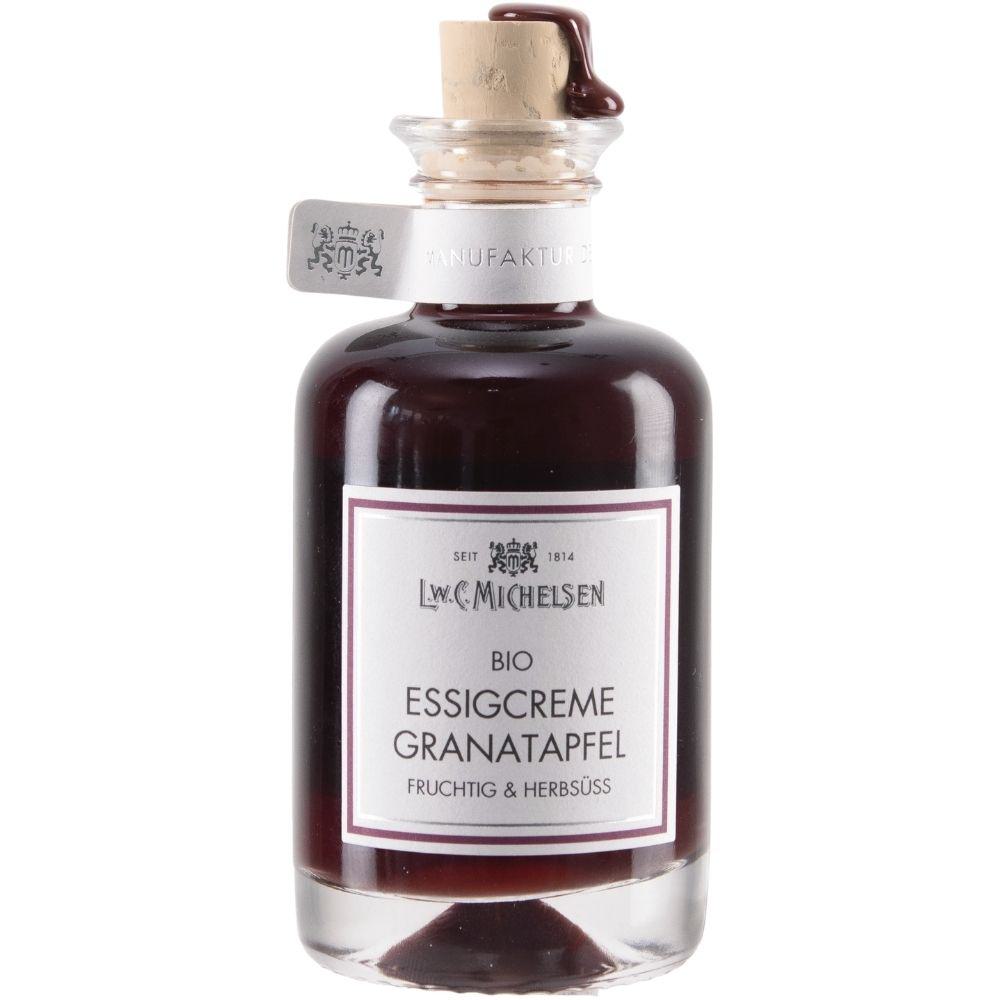 BIO Granatapfel-Essigcreme in Apothekerflasche: Tauchen Sie ein in die Welt der feinen Aromen mit unserer BIO...