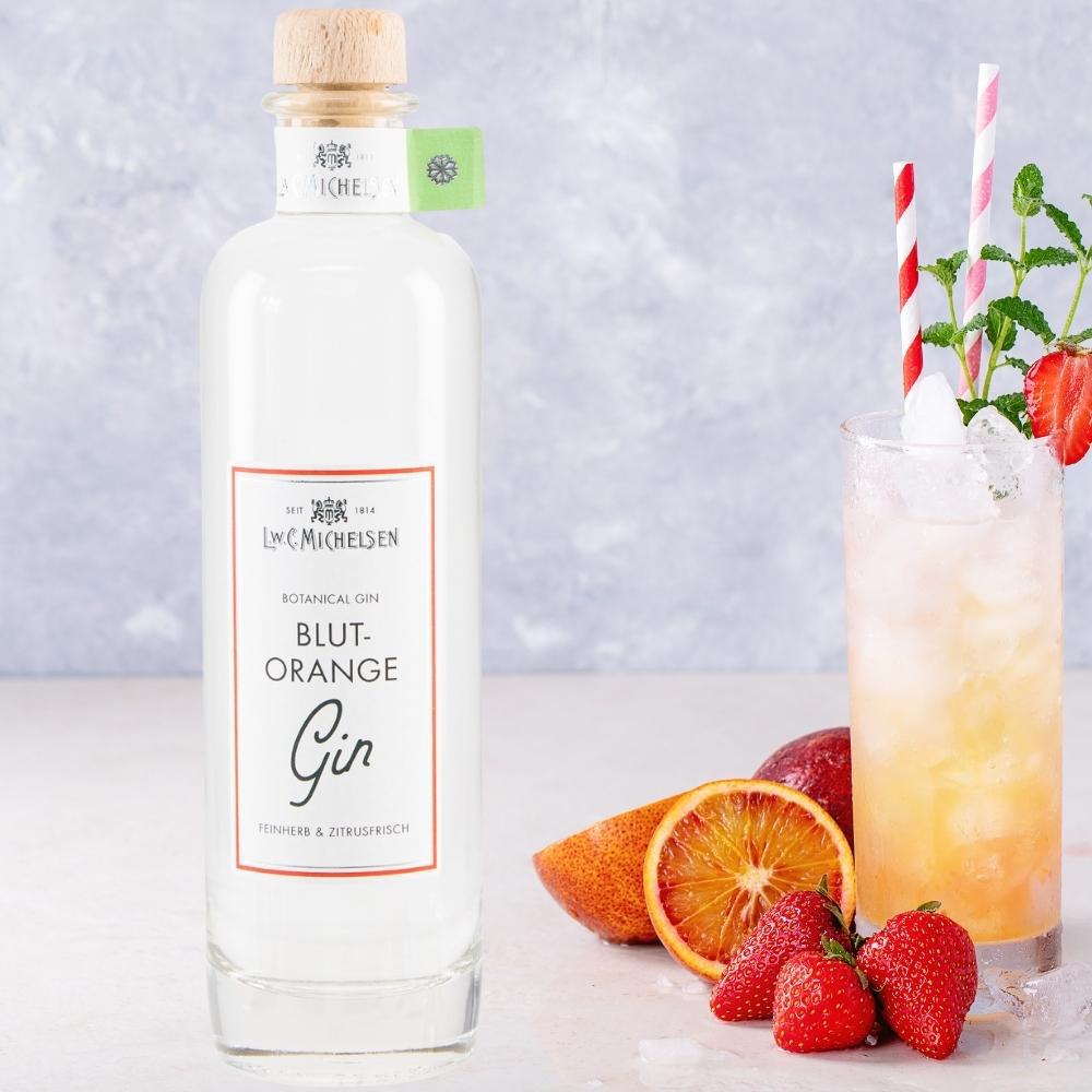 Gin mit Blutorange - Hochwertiger Gin mit Wacholder und fruchtiger Blutorange – ideal für Cocktails oder pur. Ein Geschenk für Genießer.