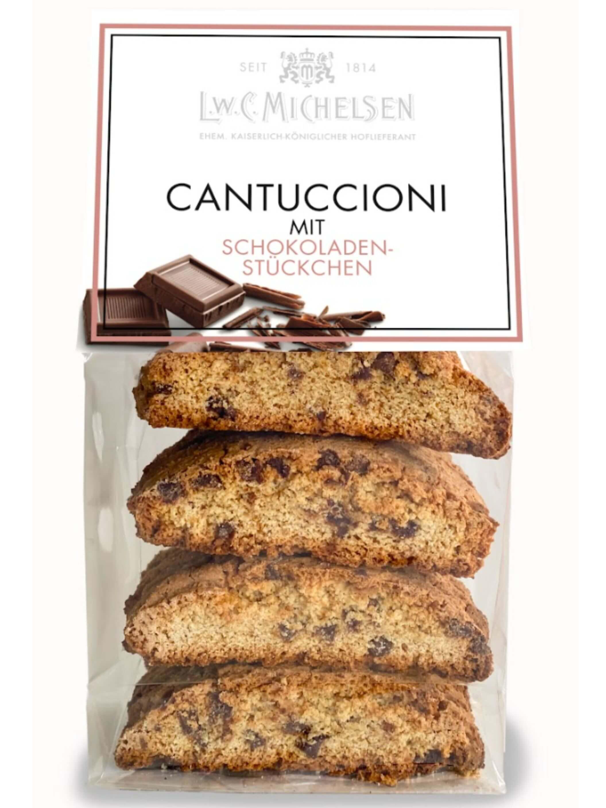 Cantuccioni Mandelgebäck & Schokolade: Unsere Cantuccioni mit Mandeln und Schokolade sind ein wahres Meisterwerk der...