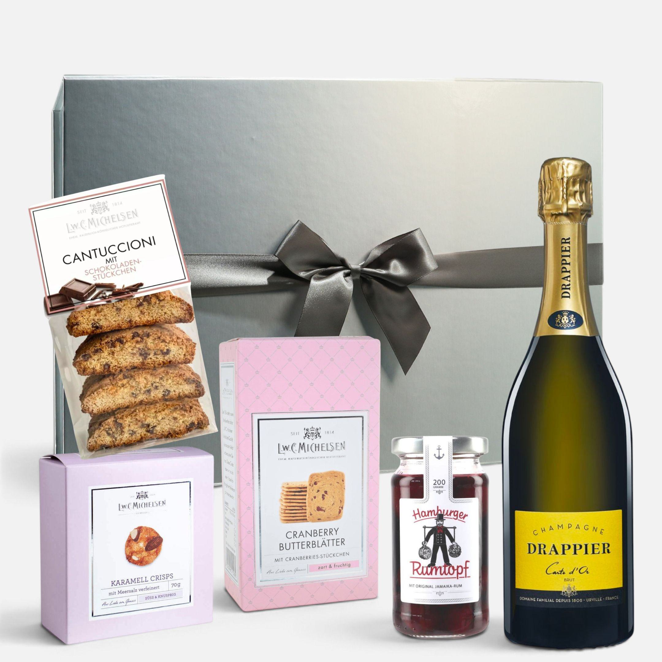 L.W.C. Michelsen Geschenkset mit Champagne Drappier