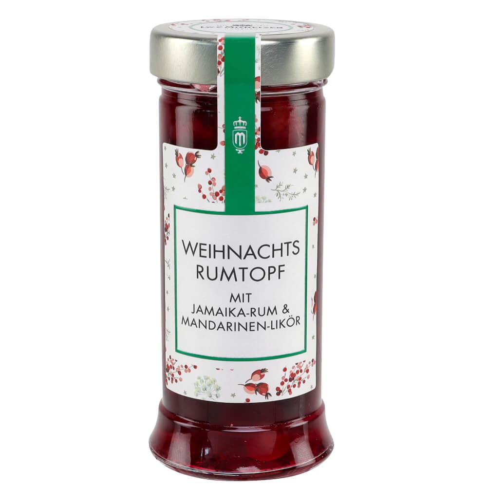 Weihnachts-Rumtopf mit Mandarinenlikör (Manu-Glas): Der Weihnachts-Rumtopf mit Mandarinenlikör von L.W.C. Michelsen ist ein...
