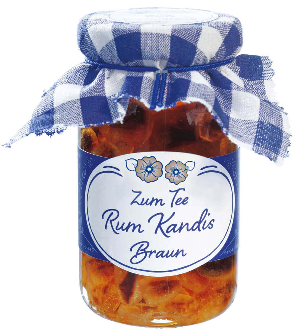 Mamas Rumkirschen - groß: Sauerkirschen mit Vanille in Rum verfeinert, ideal als Dessert oder Topping für Eis