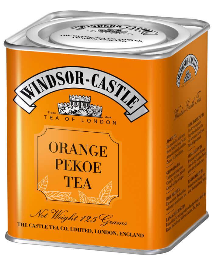 Windsor-Castle: Orange Pekoe Tea 125g Dose : Windsor-Castle: Orange Pekoe Tea 125g Dose

Tauchen Sie ein in die Welt des...