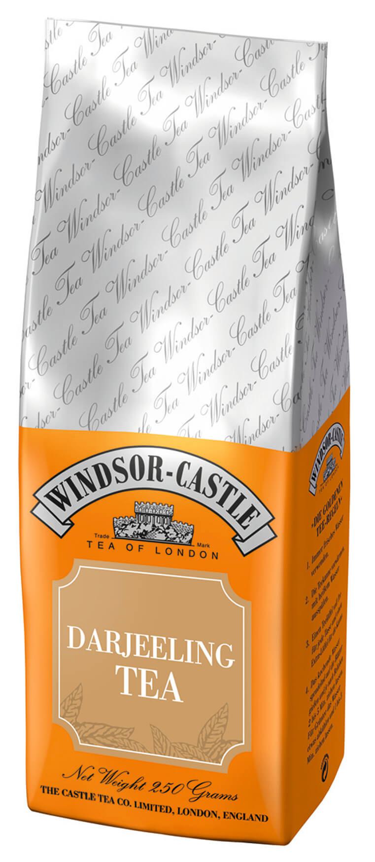 Windsor-Castle: Darjeeling Tea 250g Tüte: Entdecken Sie den Windsor-Castle Darjeeling Tea, eine exquisite Teesorte aus dem...