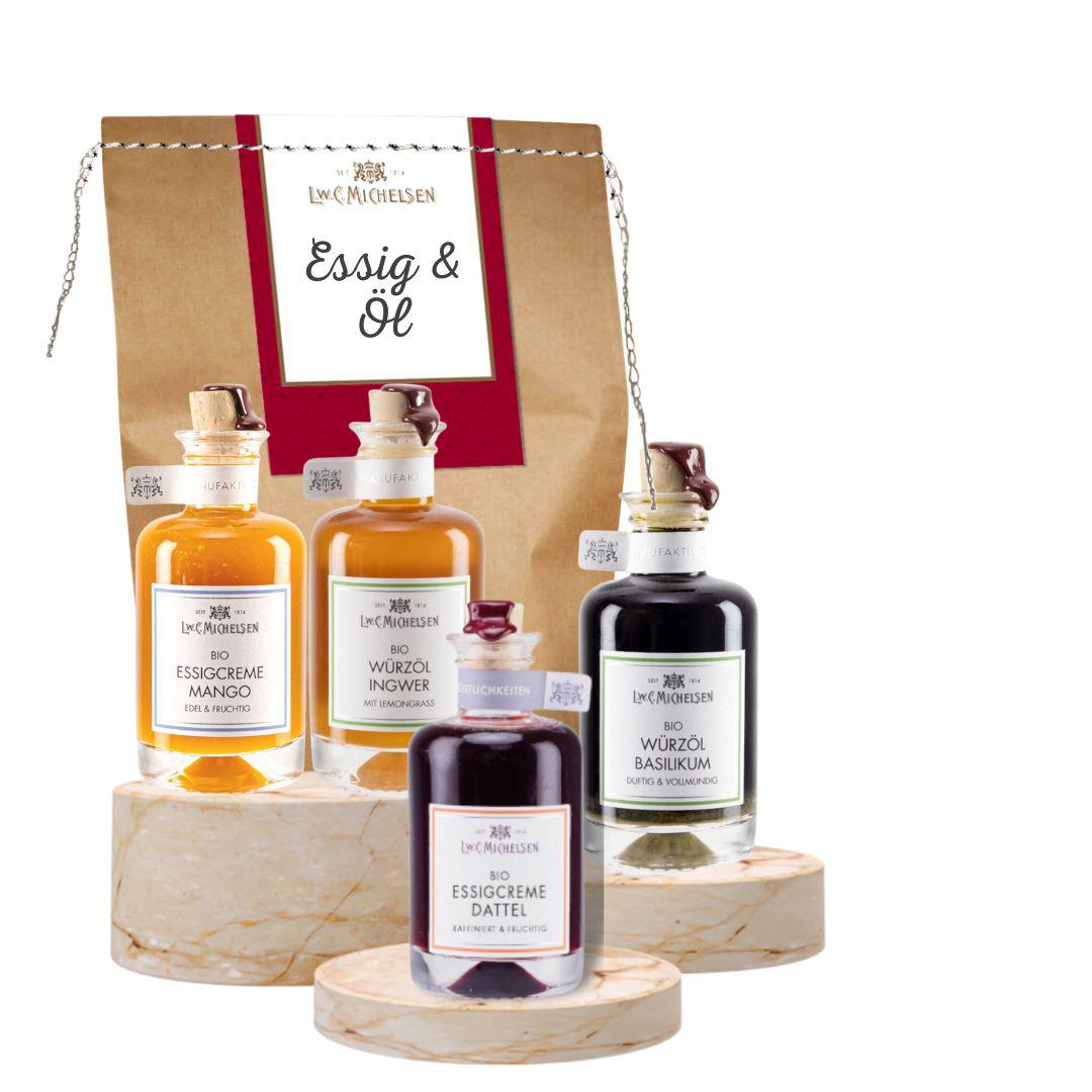 Feine Essige & Öle - Geschenktüte: Aromatische Kreationen für den besonderen Genuss