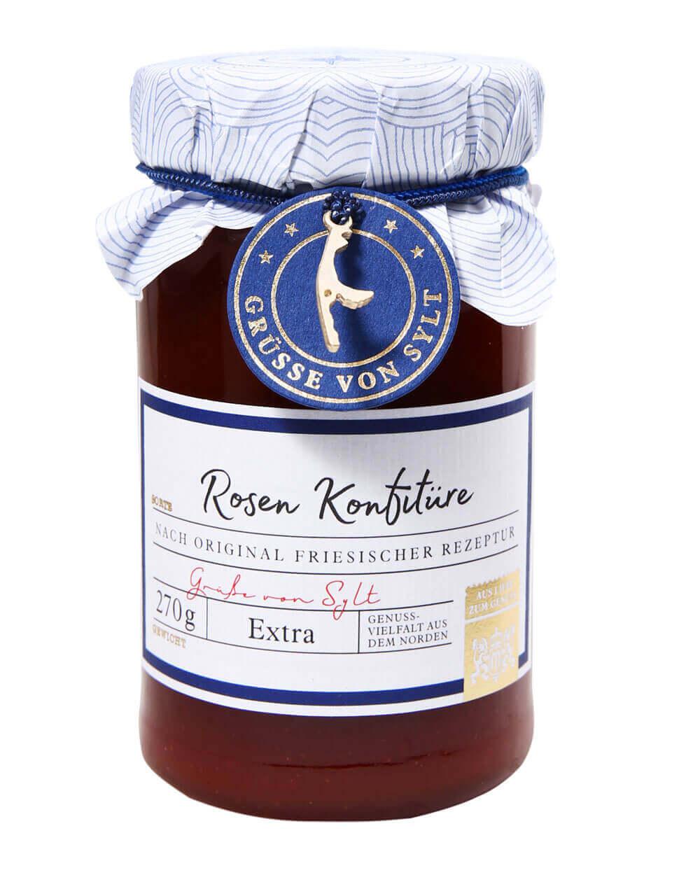 Sylter Süsse: Hagebutten-Rosen Konfitüre: Seit 1814 steht der Name L.W.C. Michelsen für höchste Qualität und exklusive...