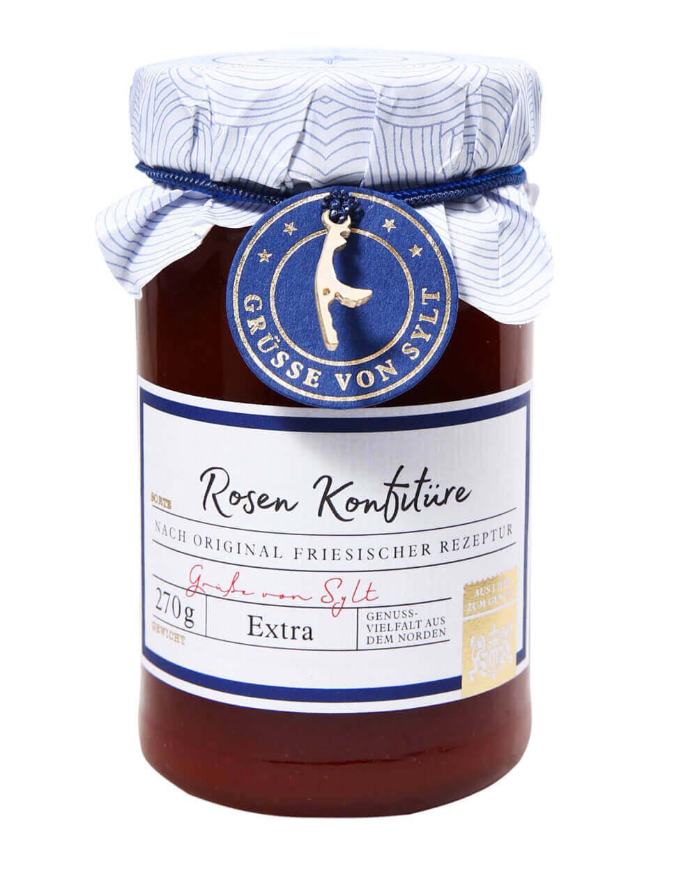 Sylter Süsse: Hagebutten-Rosen Konfitüre: Seit 1814 steht der Name L.W.C. Michelsen für höchste Qualität und exklusive...