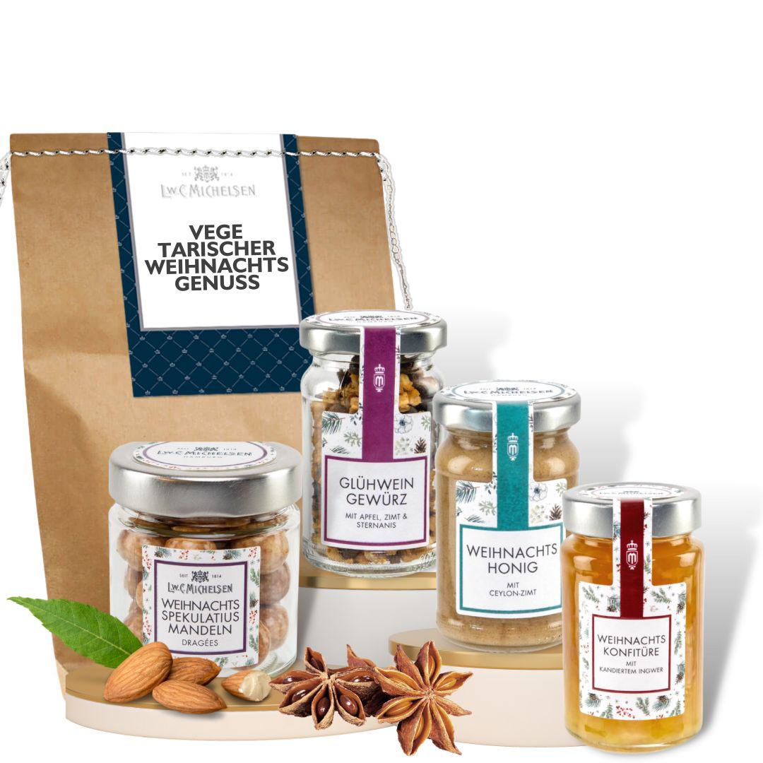 Vegetarischer Weihnachtsgenuss - Geschenktüte: Festliche Feinkost für Genießer ohne Fleisch