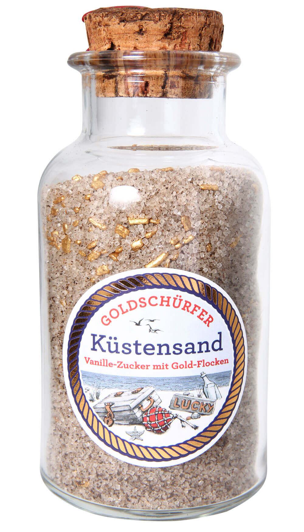 Goldschürfer Küstensand: Entdecken Sie den "Goldschürfer Küstensand" – ein Zucker mit feiner Vanillenote, der mit...