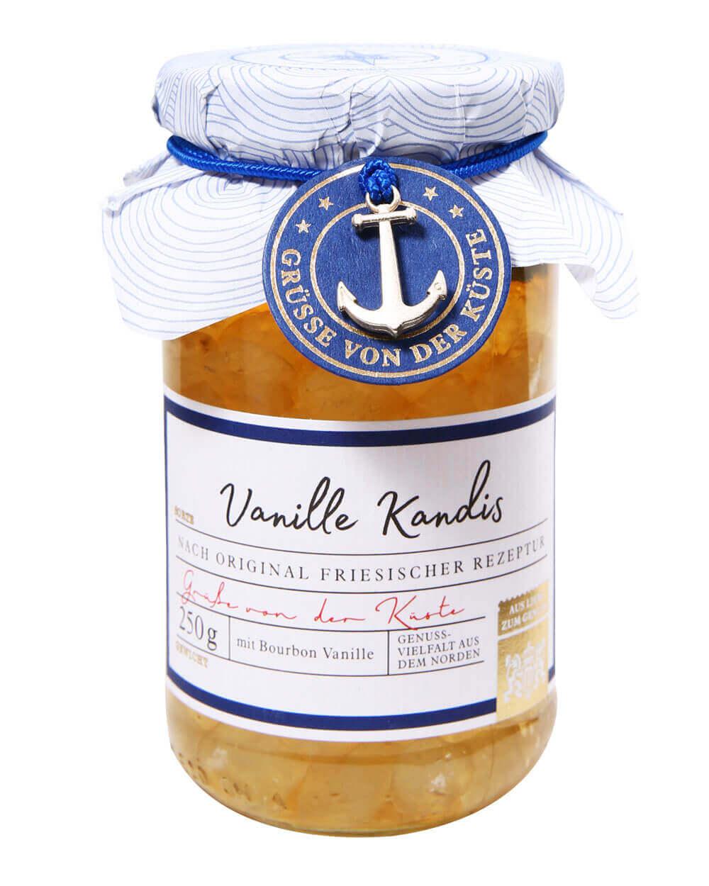 Anker-Anhänger Vanille-Kandis: Tauchen Sie ein in die Welt des feinen Genusses mit unserem Tee Kandis Vanille von L.W.C....