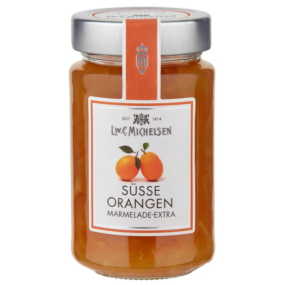 Süße Orangen Marmelade: Tauchen Sie ein in die Welt der exquisiten Feinkost mit unserer süßen Orangenmarmelade. Hergestellt...