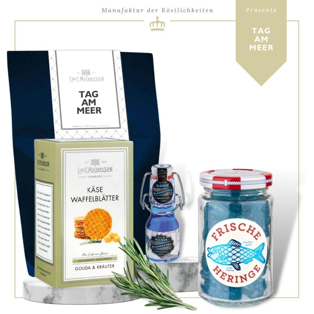 Ein Tag am Meer - Geschenktüte: Feinkostfreuden für Küstenliebhaber