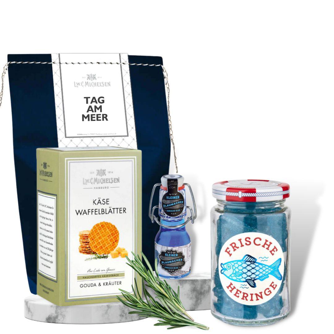 Ein Tag am Meer - Geschenktüte: Feinkostfreuden für Küstenliebhaber