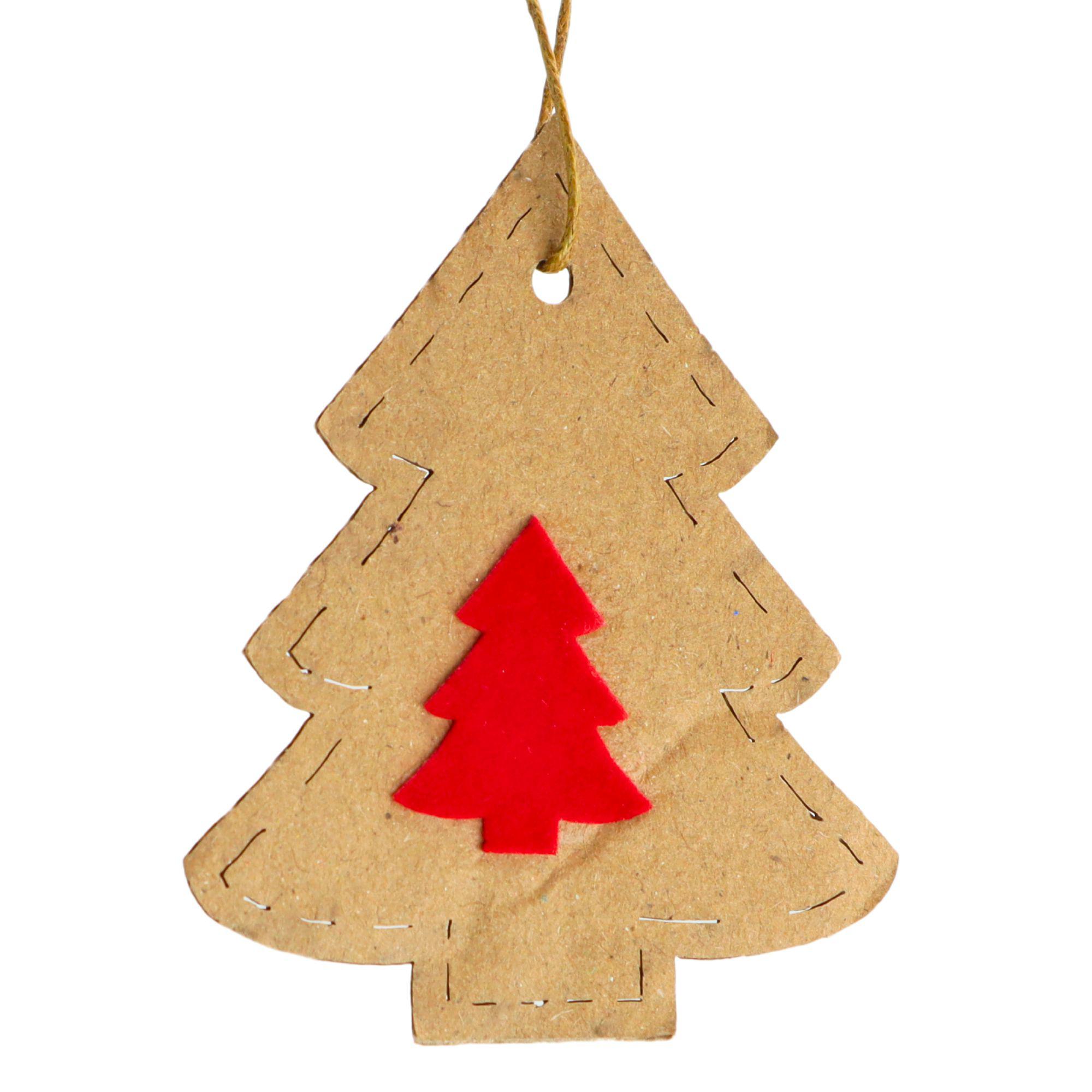 Weihnachtsbaum-Anhänger aus Papier