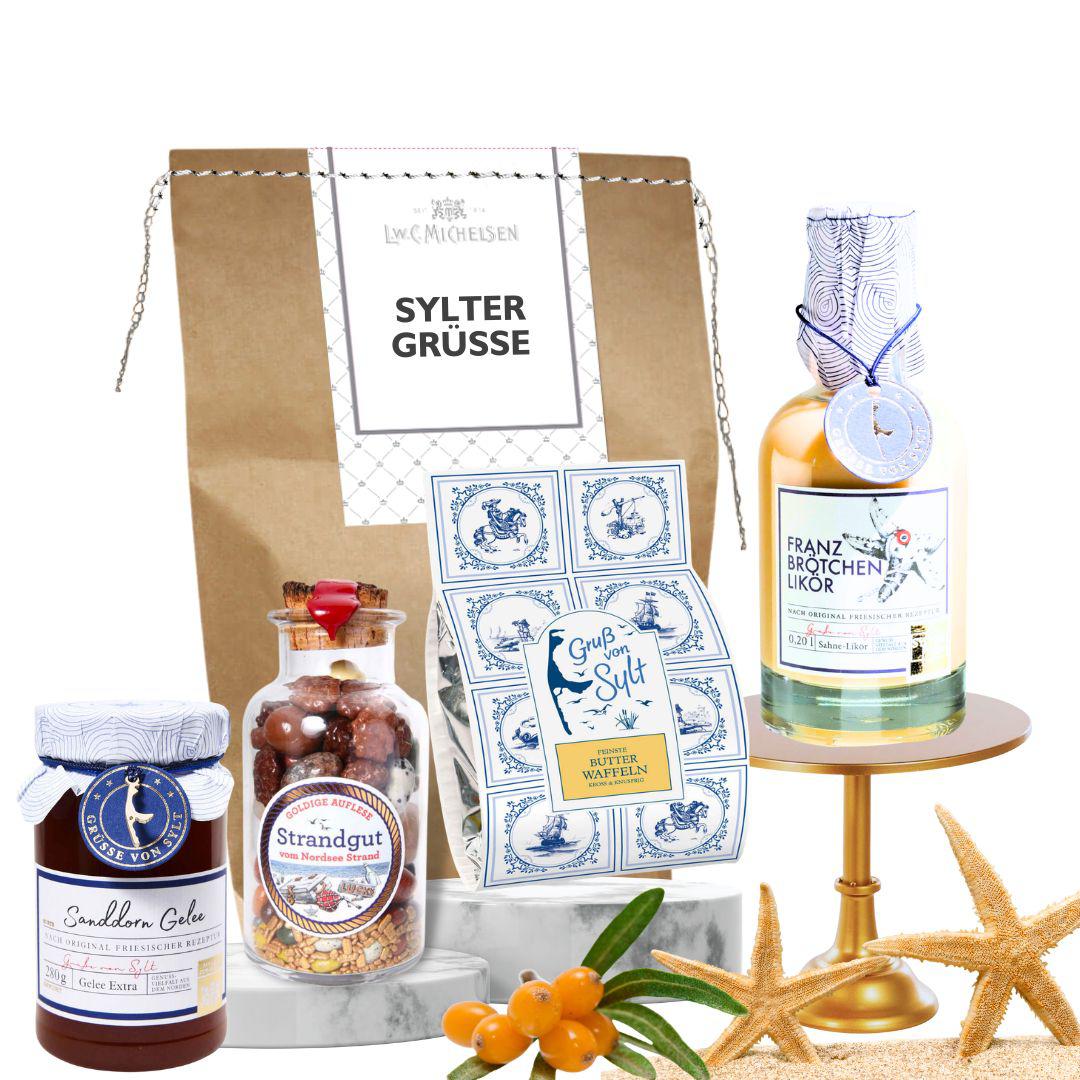 Sylter Grüße - Geschenktüte: Ein Stück Nordsee für daheim