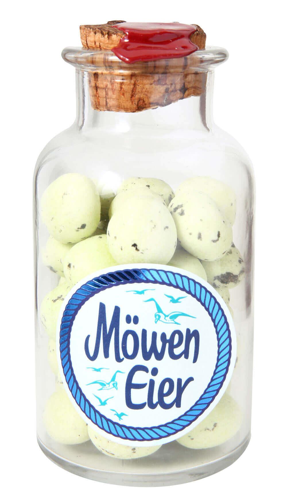 Süße Möwen-Eier -gross-: Tauchen Sie ein in eine Welt voller Genuss mit unseren exquisiten Marzipan-Möweneiern. Seit 1814...