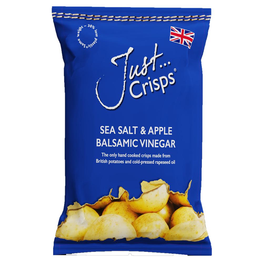 Justs Crisps Apple Vinegar & Sea Salt: Just Crisps Apple Vinegar & Sea Salt Kartoffelchips sind ein wahres...