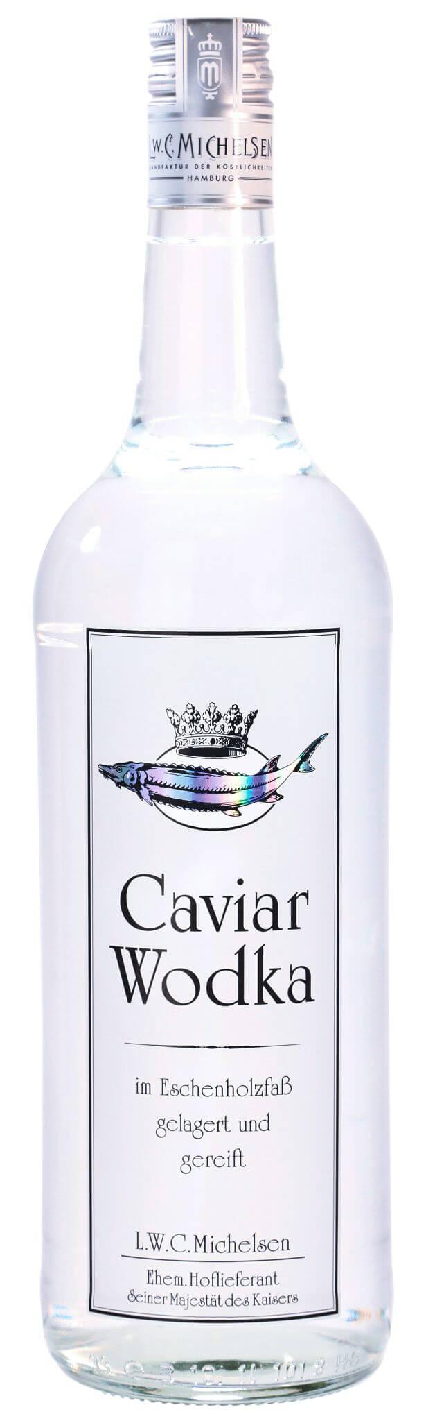 Caviar Wodka -gross-: Unser Caviar Wodka ist ein Meisterwerk der Destillationskunst, das seit 1814 in Hamburg mit größter...