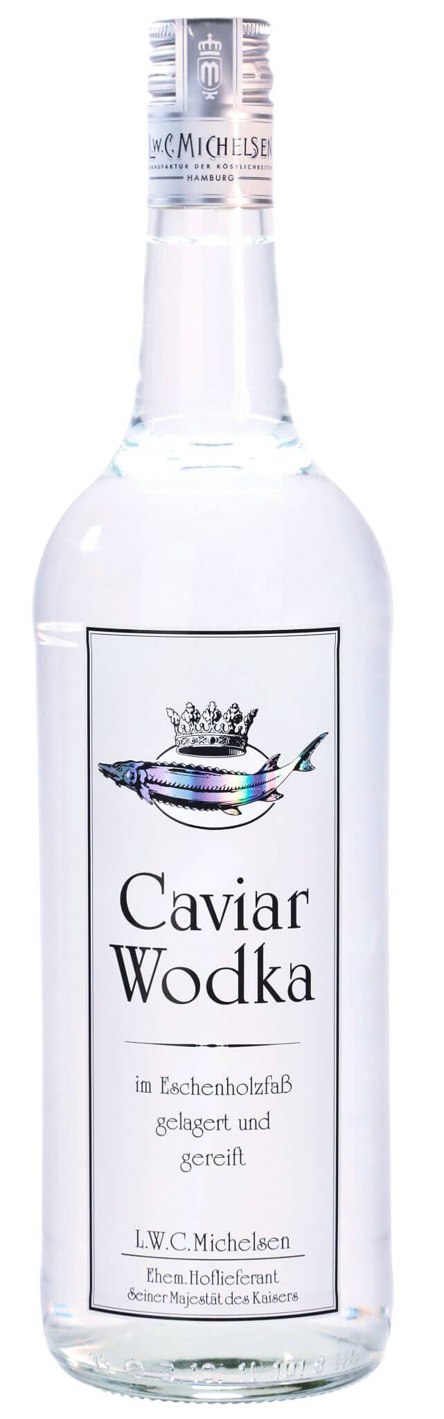Caviar Wodka -gross-: Unser Caviar Wodka ist ein Meisterwerk der Destillationskunst, das seit 1814 in Hamburg mit größter...