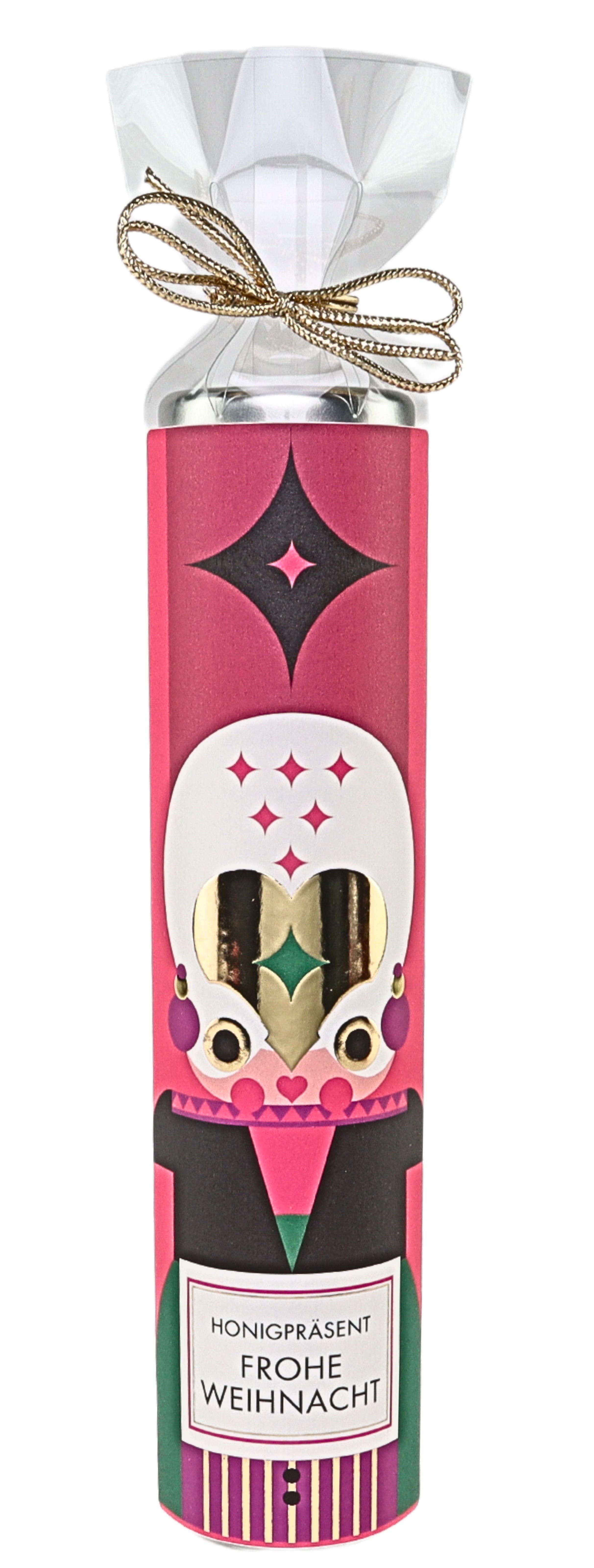 4er Turm Weihnachtsmann Honigpräsent: Entdecken Sie das 4er Turm Weihnachtsmann Honigpräsent von L.W.C. Michelsen – ein...