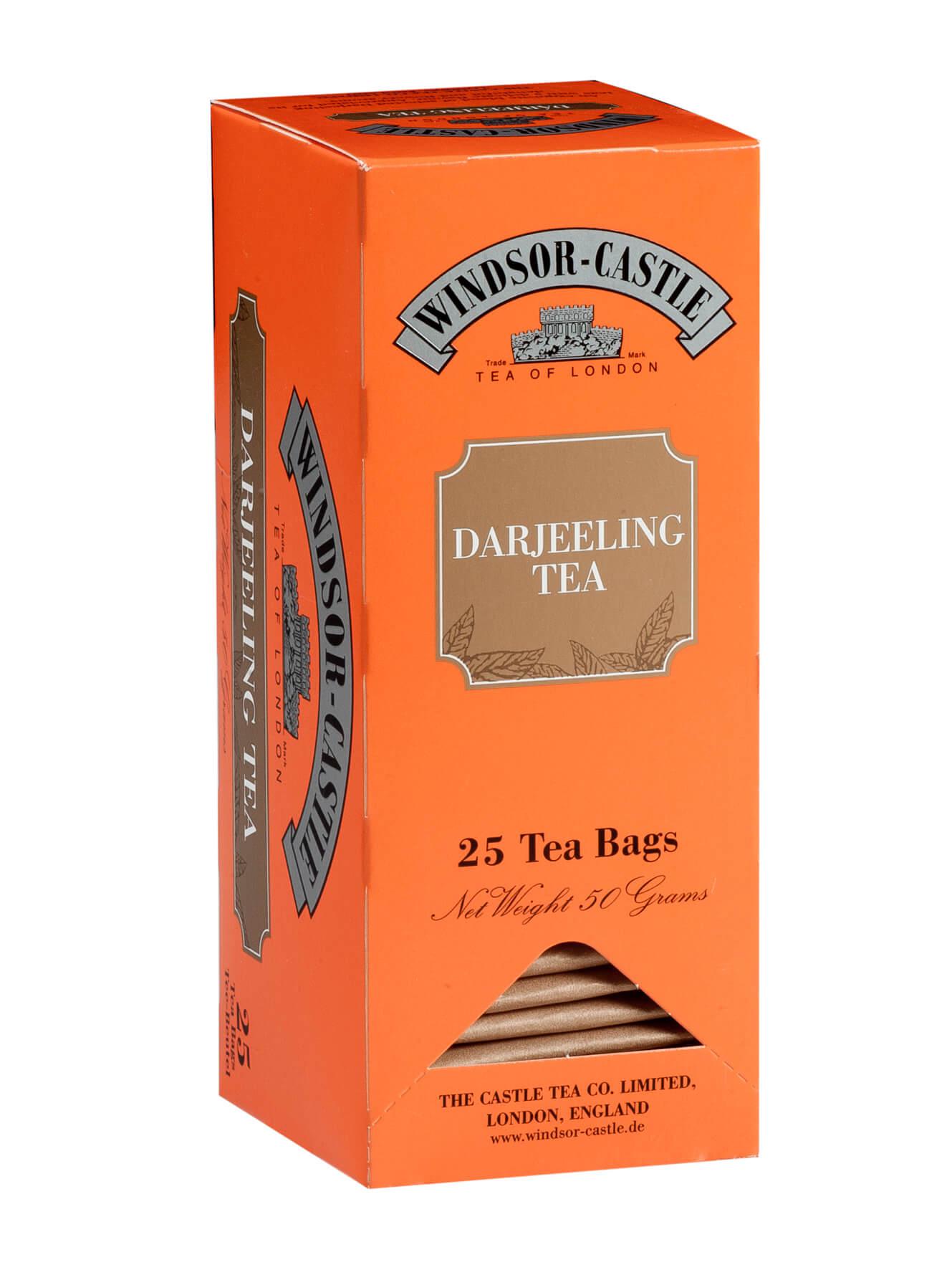 Windsor-Castle: Darjeeling Tea 25 Beutel: Entdecken Sie den Windsor-Castle Darjeeling Tea, der mit seinem feinen, nussigen...