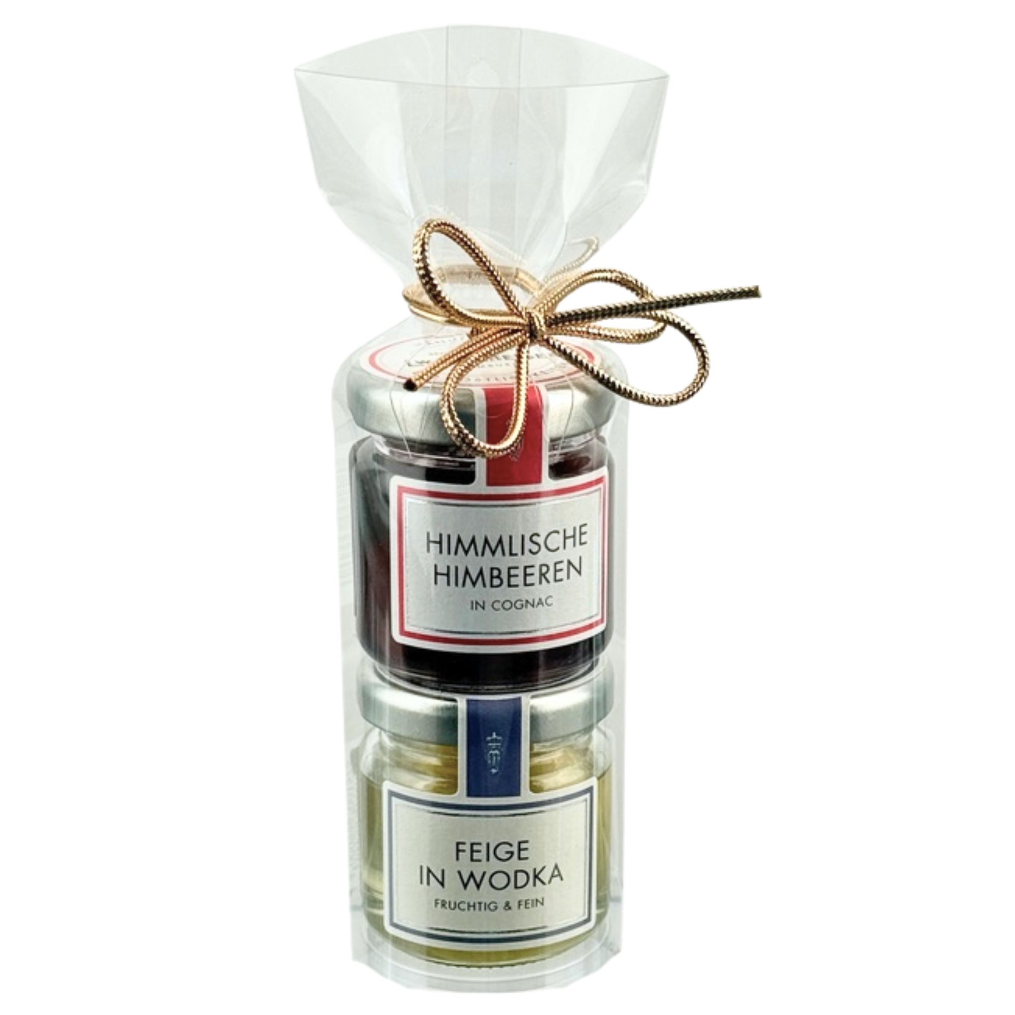 L.W.C. Michelsen Miniatur-Set mit Himmlischen Himbeeren in Cognac und Feige in Wodka