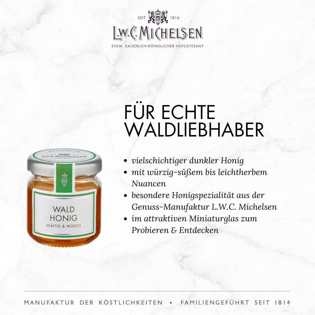 6er Set Sweet Valentine - Geschenk-Schachtel: Süße Honigspezialitäten für Valentinstage und mehr