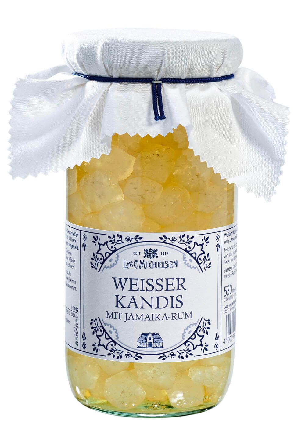 Landhaus Weisser Kandis mit Jamaika-Rum: Unser L.W.C. Michelsen weißer Kandis mit Jamaika-Rum ist ein wahres Highlight für...