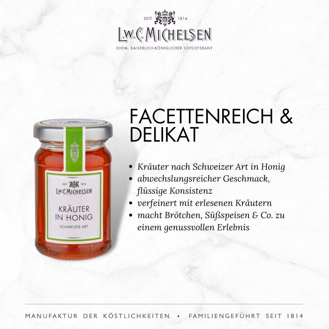 3er Set Honig KRÄUTERHONIG - Geschenk-Schachtel: Kräuterhonig-Kompositionen für feinen Genuss