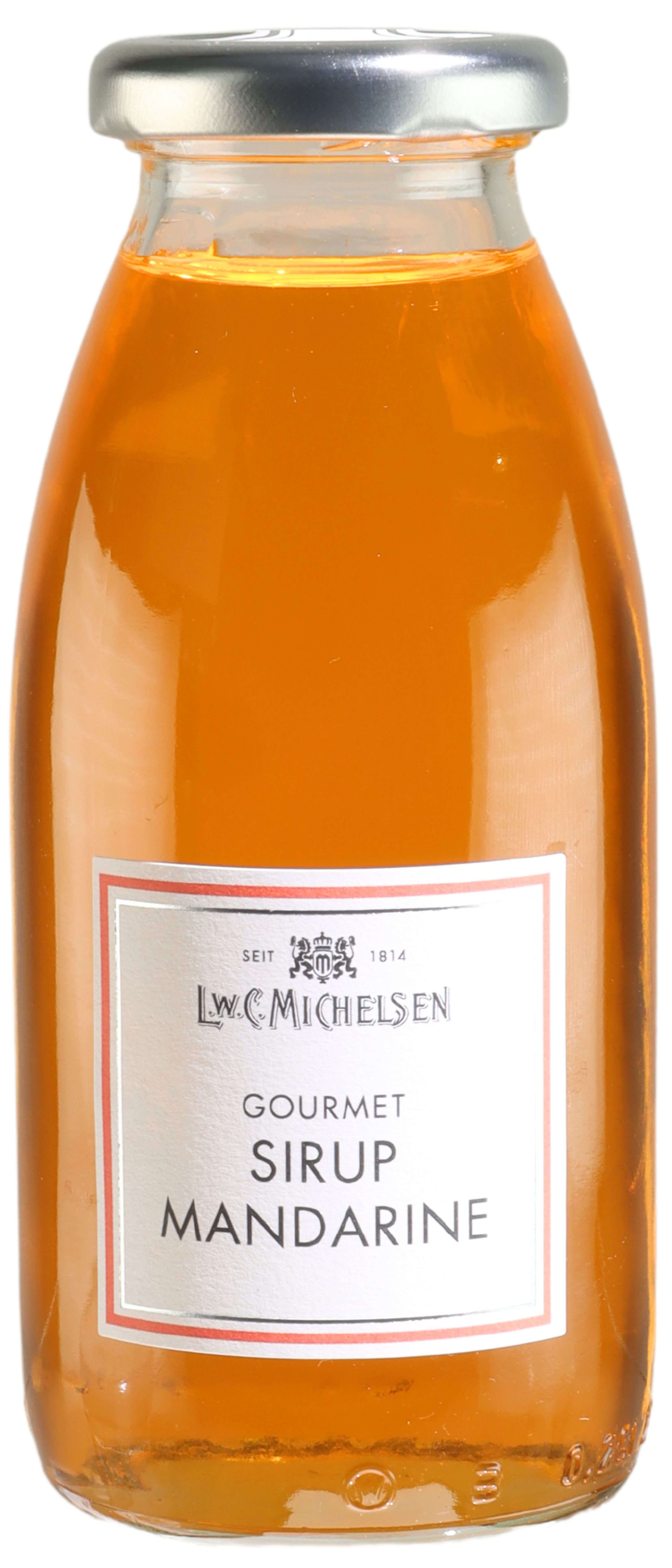 Gourmet-Sirup Mandarine: Tauchen Sie ein in die Welt des exquisiten Genusses mit unserem Gourmet-Sirup Mandarine. Seit 1814...
