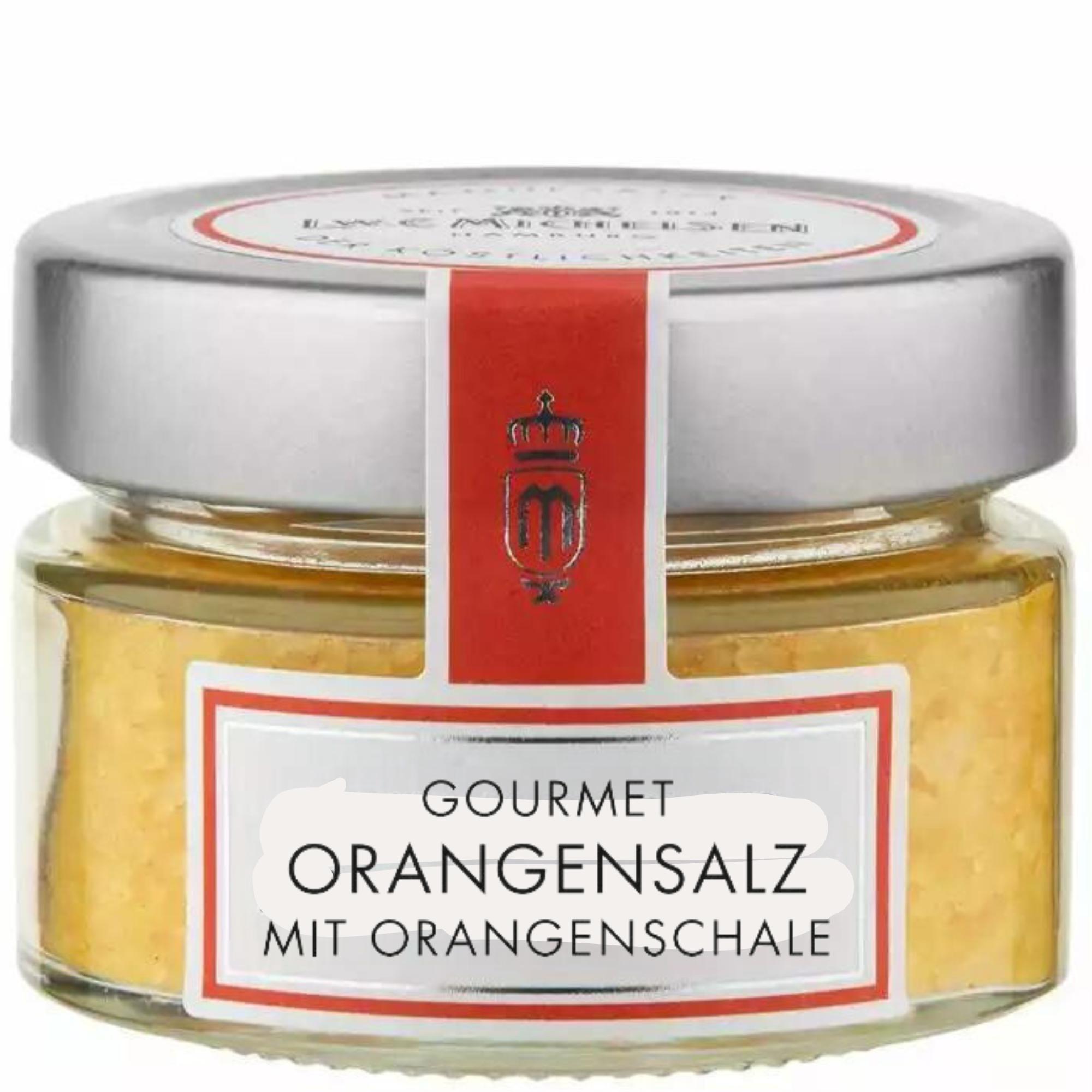 Gourmet Orangensalz mit Orangenschale