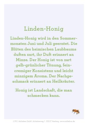 Lindenblüten-Honig -Mini-
