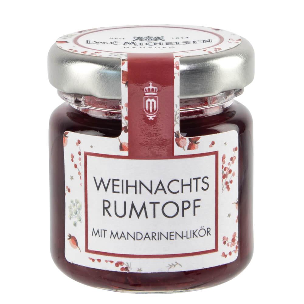 Weihnachts-Rumtopf mit Mandarinenlikör -Mini-: Der L.W.C. Michelsen Weihnachts-Rumtopf mit Mandarinenlikör ist ein wahres...