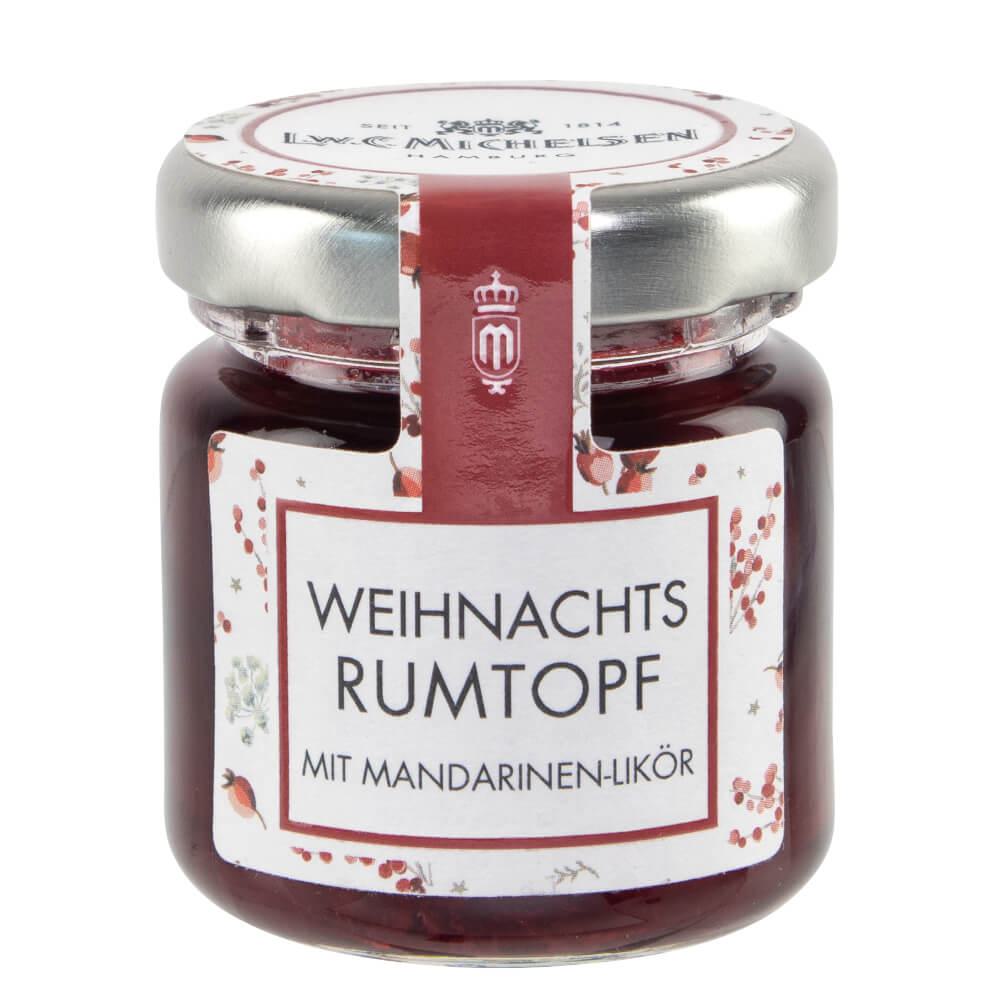 Weihnachts-Rumtopf mit Mandarinenlikör -Mini-: Der L.W.C. Michelsen Weihnachts-Rumtopf mit Mandarinenlikör ist ein wahres...